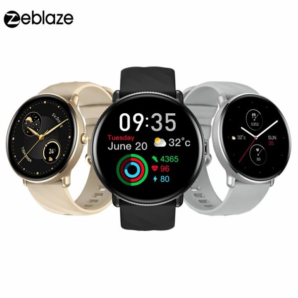 Zeblaze GTR 3 Pro fitness sports AMOLED display 316L stainless steel Women's smart watch
